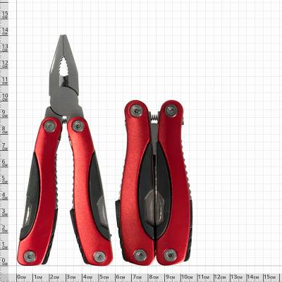 Инструмент многофункциональный ( Multi Tool ) 9 инструментов красный (3304980) - HAKKI.RU