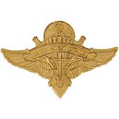 Жетон ( знак ) ВДВ 39 мм без крепления золотистый (2306019) - ВОЕНТОРГ ТЫЛОВИК