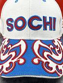 Бейсболка SOCHI / СОЧИ 2014 вышитая белая (1401159) - ВОЕНТОРГ ТЫЛОВИК