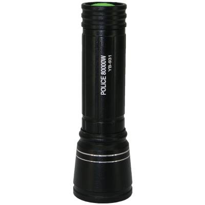 Фонарь LED Flashlight светодиодный Police 80000W YB-931 черный (3311952) - HAKKI.RU