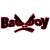 Наклейка на авто виниловая светоотражающая Bad Boy 13х6 (12016026)
