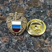 Знак фрачный ФСО России на пимсе золотистый (2302004) - ВОЕНТОРГ ТЫЛОВИК