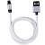 Кабель ( провод ) Х-CABLE для подключения портативных электронных устройств USB / Apple магнитный контакт белый (4002027) - HAKKI