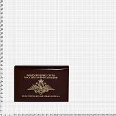 Обложка ( портмоне ) для автодокументов с жетоном ВДВ России бордовая (4204114) - ВОЕНТОРГ ТЫЛОВИК
