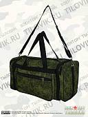Сумка раздвижная камуфлированная с боковым карманом 50х25х25 30 л 10 м цифра зеленая (3310185) - ВОЕНТОРГ ТЫЛОВИК