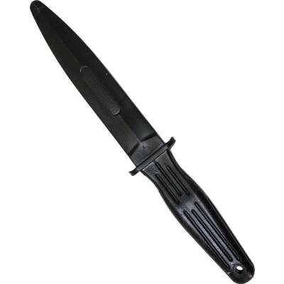Нож тренировочный Штык резиновый мягкий черный (3912008) - HAKKI.RU