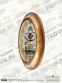Часы настенные с символикой ФСО России D-32 дерево (4102096) - ВОЕНТОРГ ТЫЛОВИК