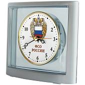 Часы настольные с символикой ФСО России пластик (4103025) - ВОЕНТОРГ ТЫЛОВИК