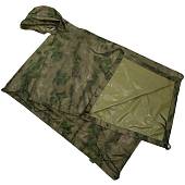 Плащ - накидка GARSING ( ГАРСИНГ ) PONCHO ( ПОНЧО ) GSG-39 дождевик ветровлагозащитный ( ВВЗ ) камуфлированный с капюшоном CAMO-AFG (1117997) - ВОЕНТОРГ ТЫЛОВИК
