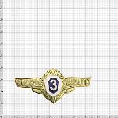 Знак нагрудный Классность рядовой состав МО РФ 3 класс закрутка (2301149) - ВОЕНТОРГ ТЫЛОВИК