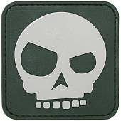 Нашивка ( шеврон патч patch ) тактическая Skull / Череп 3D PVC ( пластизоль ) на липучке 7,5х7,5 оливковая (2504204) - ВОЕНТОРГ ТЫЛОВИК