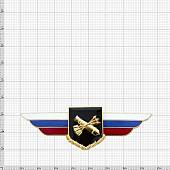 Знак должностной Командира полка и ему равной воинской части войсковой противовоздушной обороны закрутка (2309035) - ВОЕНТОРГ ТЫЛОВИК