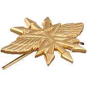 Эмблема ( знак ) петличная ( петлица ) Войска связи золотистая (2102078) - ВОЕНТОРГ ТЫЛОВИК