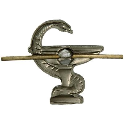 Эмблема ( знак ) петличная ( петлица ) Медицинская служба левая защитная (2102067) - HAKKI.RU