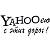 Наклейка на авто виниловая YAHOOею с этих дорог 9х30 черная (12016020)