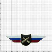 Знак должностной Командира учебной воинской части и другого воинского формирования РВиА закрутка (2309002) - ВОЕНТОРГ ТЫЛОВИК