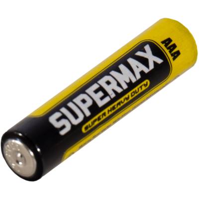 Батарейка SUPERMAX ААA RO3 1.5 V желтая (3311043) - HAKKI.RU