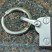 Брелок для ключей СК ( Следственный комитет ) России кожаный коричневый (4402107) - ВОЕНТОРГ ТЫЛОВИК