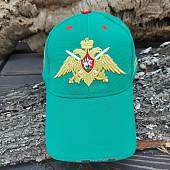 Бейсболка с символикой ПВ ( Пограничные войска ) России вышитая зеленая (1401999) - ВОЕНТОРГ ТЫЛОВИК