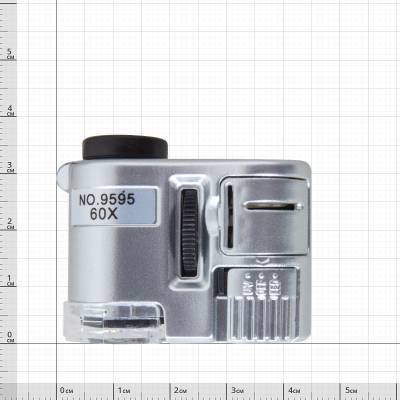 Микроскоп карманный 60х для контроля качества заточки ножей (3918014) - HAKKI.RU