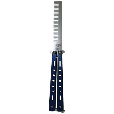 Расческа - бабочка Benchmade складная синяя (3508997) - HAKKI.RU