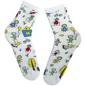 Носки SANTA SOCKS женские белые (1216076) - ВОЕНТОРГ ТЫЛОВИК