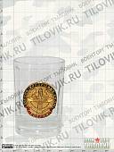 Набор подарочный стопки ( рюмки ) с символикой ВВС России 3х50 мл (4620027) - ВОЕНТОРГ ТЫЛОВИК