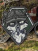 Нашивка ( шеврон патч patch ) тактическая СПЕЦНАЗ КОТИК С ПИСТОЛЕТОМ 3D PVC на липучке 7,5х8,5 (2504351) - ВОЕНТОРГ ТЫЛОВИК