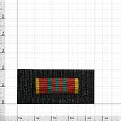 Планка №1 МВД За отличие в военной службе 3 степени на липучке черная (2405073) - ВОЕНТОРГ ТЫЛОВИК