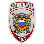 Нашивка ( шеврон ) на рукав Полиция Охрана общественного порядка жаккардовая серо-голубая (2503219) - ВОЕНТОРГ ТЫЛОВИК
