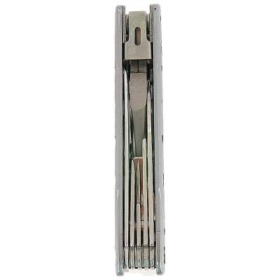Инструмент многофункциональный ( Multi Tool ) 11 инструментов + 10 насадок серый (3304038) - HAKKI.RU