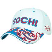 Бейсболка SOCHI / СОЧИ 2014 вышитая белая (1401159) - ВОЕНТОРГ ТЫЛОВИК