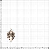 Знак фрачный СОБР ( меч ) 20 мм на пимсе серебристый (2302013) - ВОЕНТОРГ ТЫЛОВИК