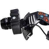 Фонарь P-G150-T6 налобный аккумуляторный 150000W zoom черный (3311706) - ВОЕНТОРГ ТЫЛОВИК