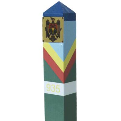 Столб пограничный сувенирный Республика Молдова настольный 9х9х22 см (48003023) - HAKKI.RU