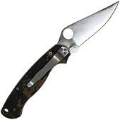 Нож складной Spyderco с клипсой CPM S30V цифра зеленая (3914016)  - ВОЕНТОРГ ТЫЛОВИК