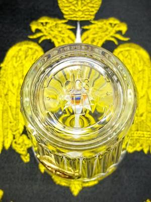 Стакан граненый с символикой МЧС РОССИИ (4609183) - HAKKI.RU