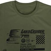 Футболка 726 GEAR мужская Land Cruiser оливковая (1214017) - ВОЕНТОРГ ТЫЛОВИК