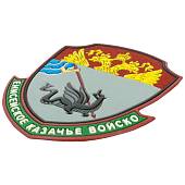 Нашивка ( шеврон ) на рукав Енисейское Казачье войско 12,5х11 пластизолевая красная (2503508) - ВОЕНТОРГ ТЫЛОВИК