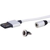 Кабель ( провод ) Х-CABLE для подключения портативных электронных устройств USB / Apple магнитный контакт белый (4002027) - ВОЕНТОРГ ТЫЛОВИК