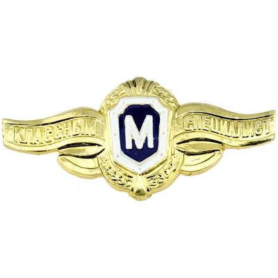 Знак нагрудный Классность рядовой состав Мастер булавка (2301240) - HAKKI.RU