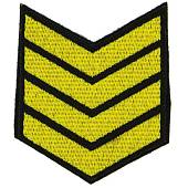 Знак - годичка ( нашивка шеврон ) нарукавный за выслугу лет ( по годам службы ) 4 года вышитый на липучке (2508004) - ВОЕНТОРГ ТЫЛОВИК