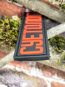 Нашивка ( шеврон патч patch ) тактическая СУЕТОЛОГ 3D PVC на липучке 10х3 черная (2504417) - ВОЕНТОРГ ТЫЛОВИК