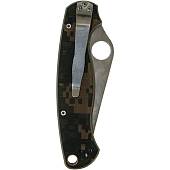 Нож складной Spyderco с клипсой CPM S30V цифра зеленая (3914016)  - ВОЕНТОРГ ТЫЛОВИК