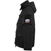 Куртка GARSING ( ГАРСИНГ ) Field Parka ( Панцирь ) мембранная с вентиляционными клапанами GSG-7 черная (1105054) - ВОЕНТОРГ ТЫЛОВИК