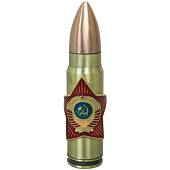 Зажигалка патрон с символикой Герб СССР малая газовая золотистая (4403267) - ВОЕНТОРГ ТЫЛОВИК