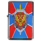 Зажигалка ФСБ Холодная голова, горячее сердце (бензин) (4403161) - ВОЕНТОРГ ТЫЛОВИК