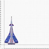 Игрушка Летающая модель самолета ЛМС-М-Д-Л-3 Дельта (4902050) - ВОЕНТОРГ ТЫЛОВИК