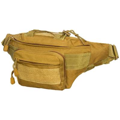 Сумка TAC поясная тактическая MОLLE коричневая (3310840) - HAKKI.RU