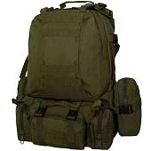 Рюкзак TAC тактический Tactical Military Combat 30х55х35 57 л оливковый (3306755) - ВОЕНТОРГ ТЫЛОВИК